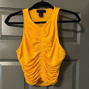 House of Harlow Yello crop tank top sz Small